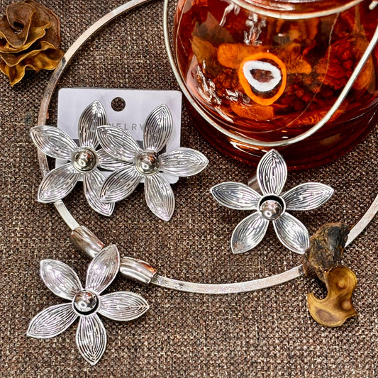 Floral Bloom Jewelry Set