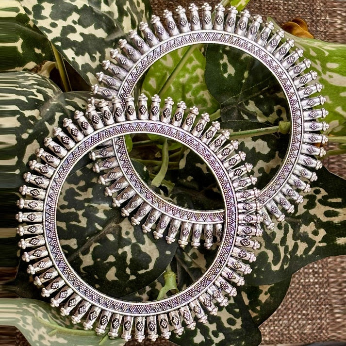 Tribal Oxidized Bangles