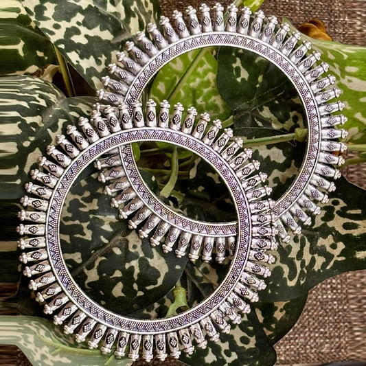 Tribal Oxidized Bangles